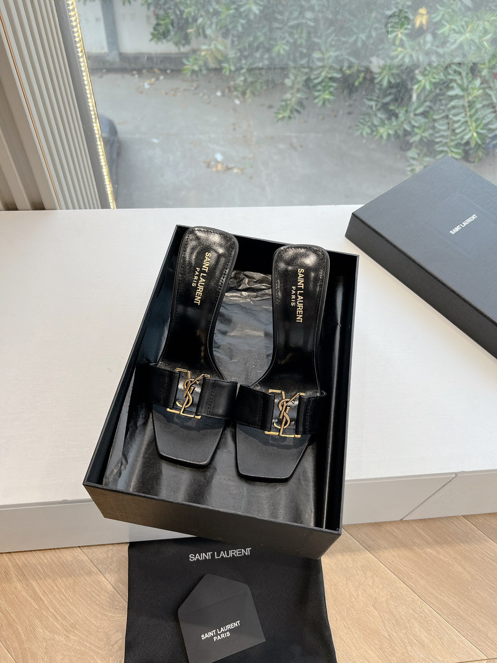 YSL high heel sandals slippers 0725021402