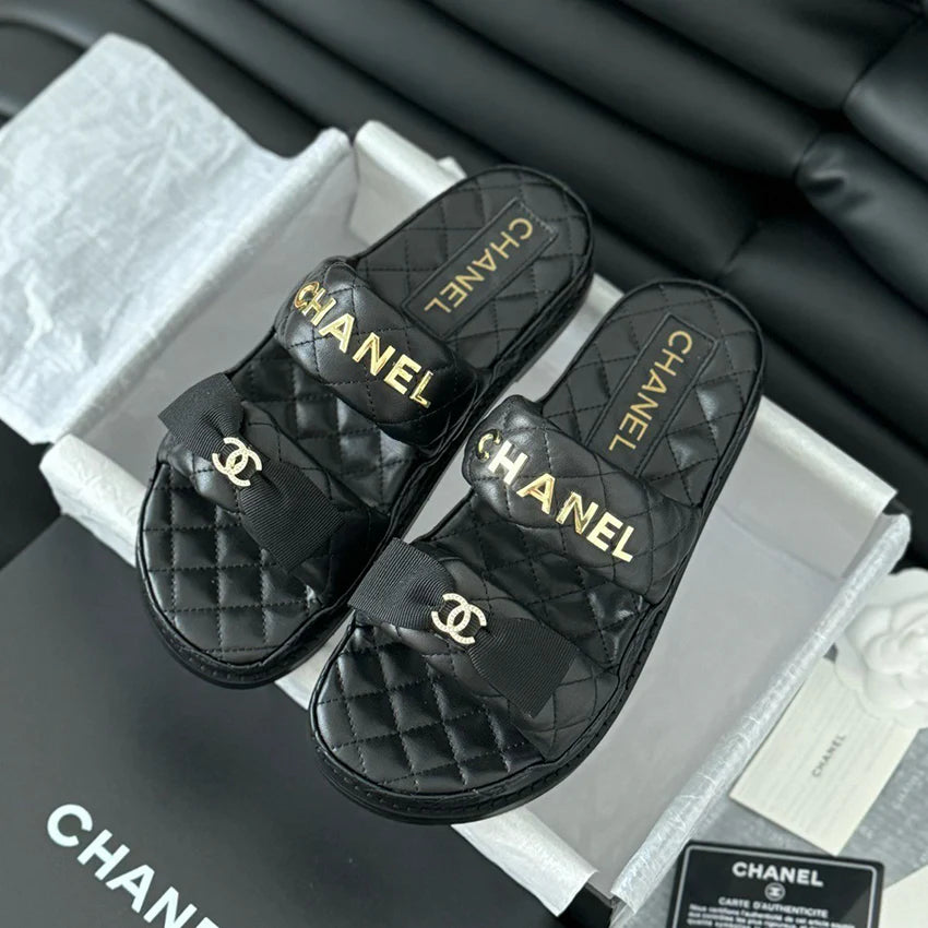 New butterfly bow slippers 1024071131