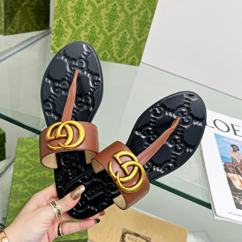 print couple flip flops 03062