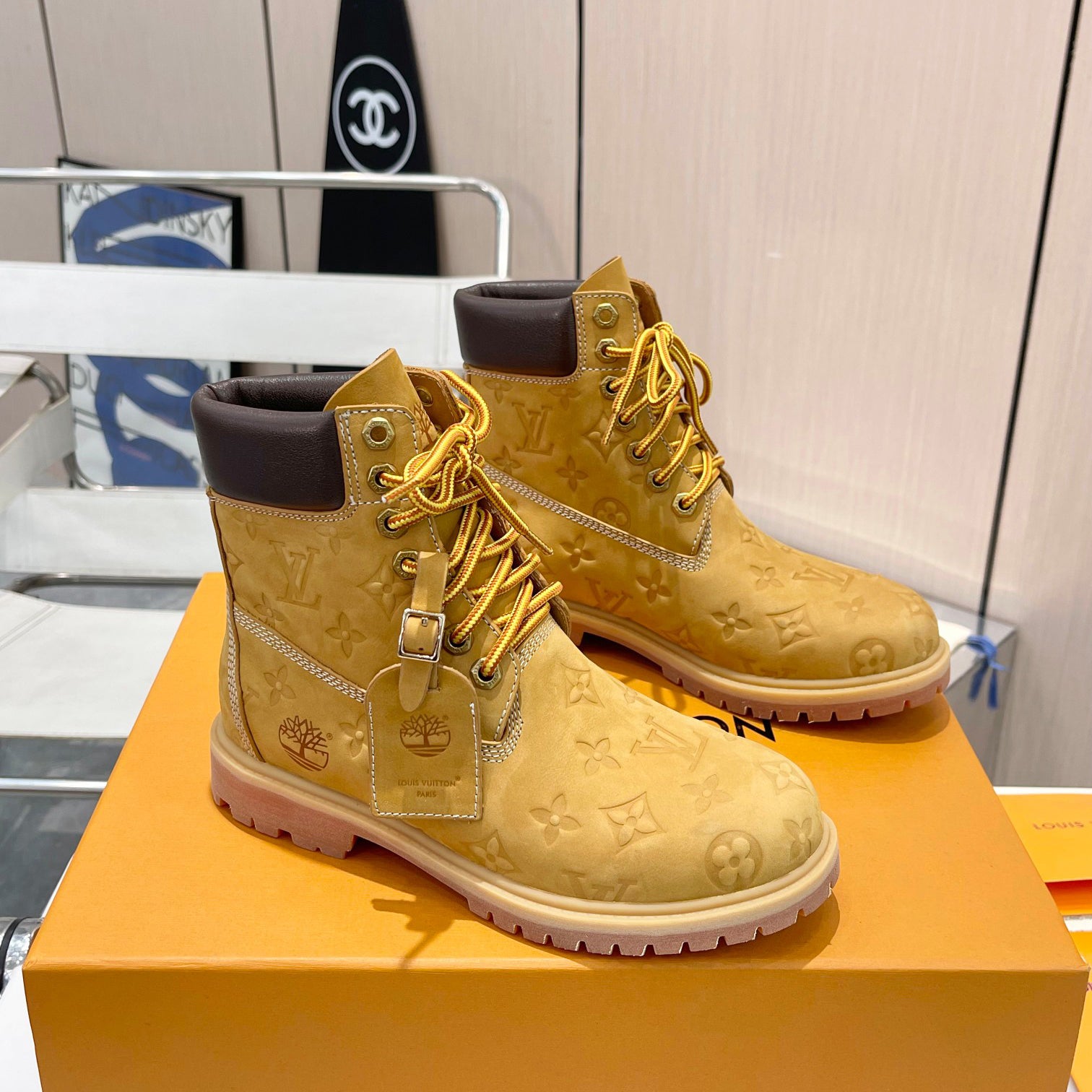 New fashion printed couple Martin boots 0724122601