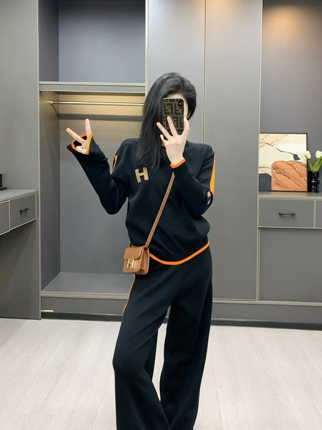 HMS Fashion Women's Knitted Suit 0725022108