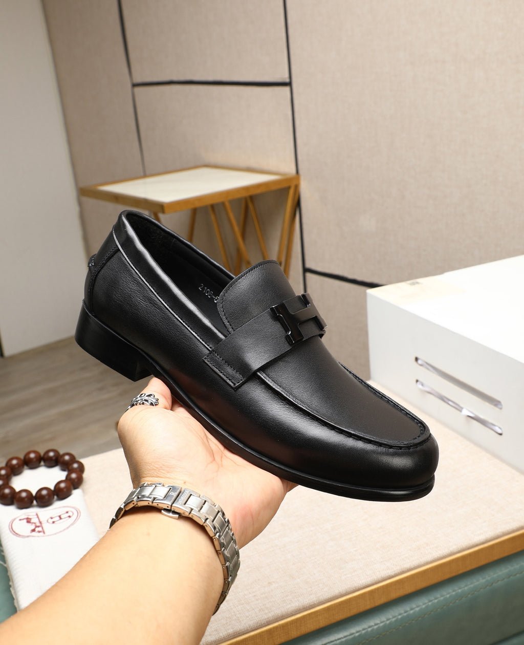 HMS suede loafers 0725070202