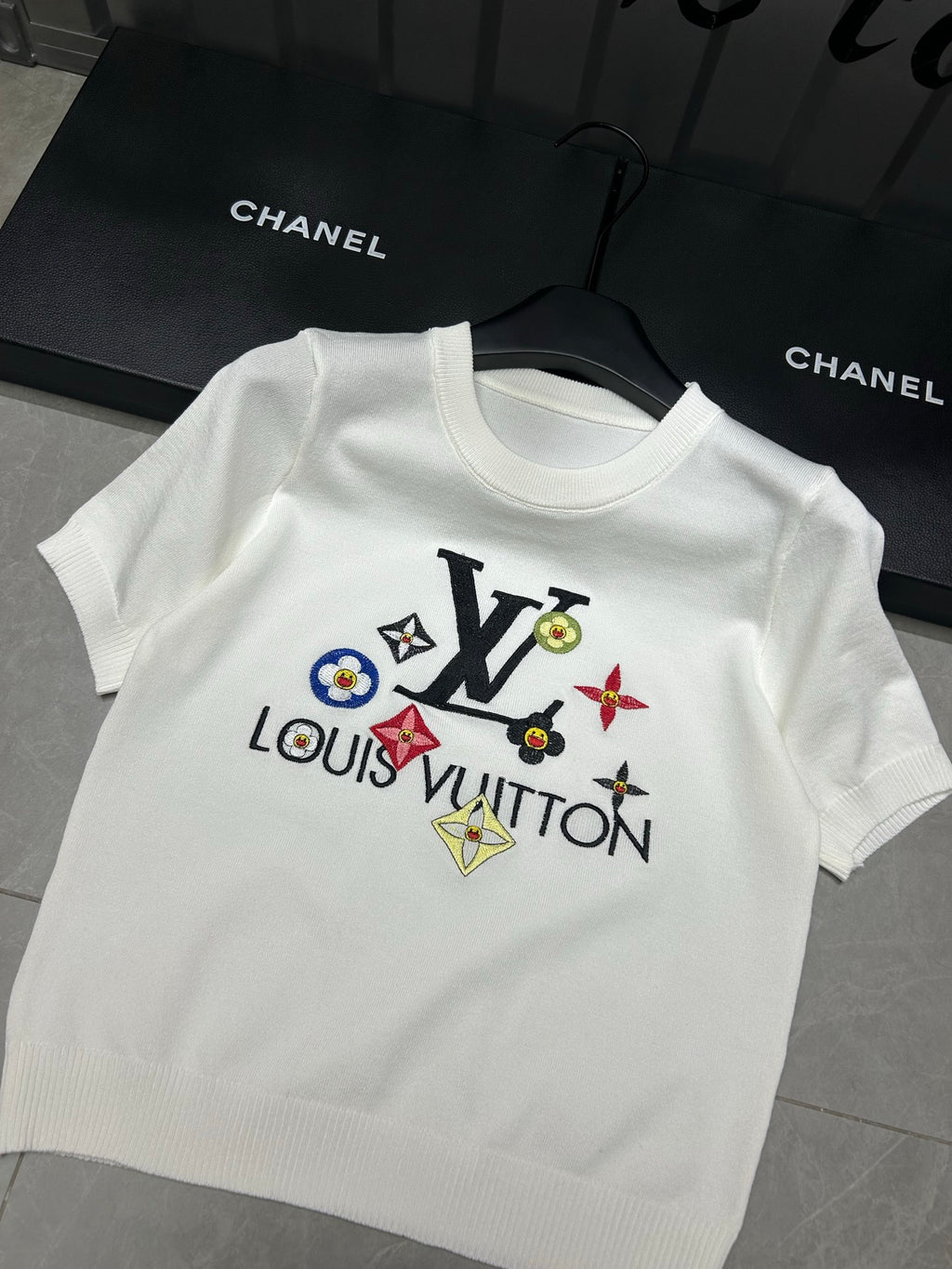 Lvv fashion short-sleeved sweater 0725022401