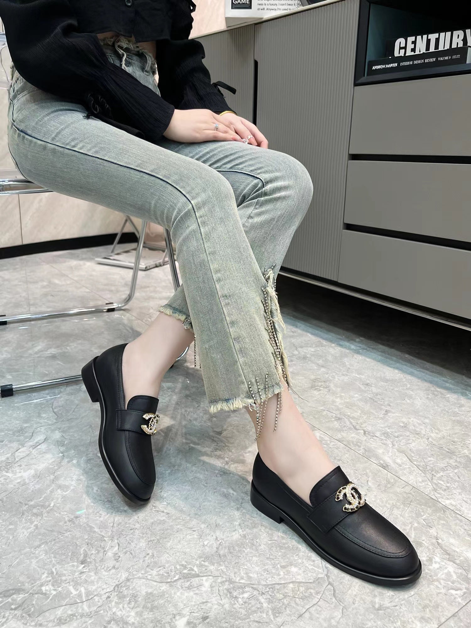 23 Womens aktuelle Top-CL-Loafer  1