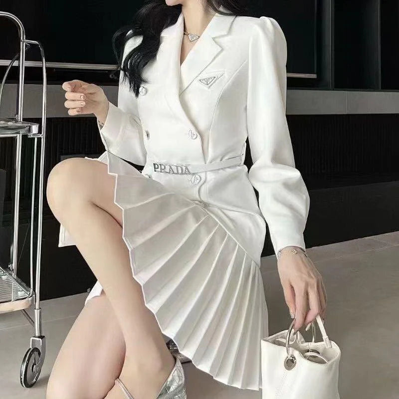 New suit pleated dress 1024011202