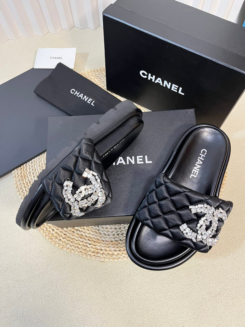 CNL thick-soled Velcro women's slippers 0724042703