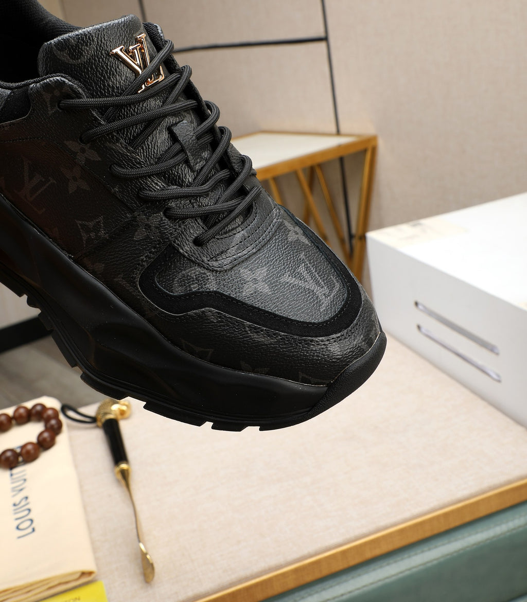 Lvv fashion luxury printed rubber sole sports shoes 0724121601