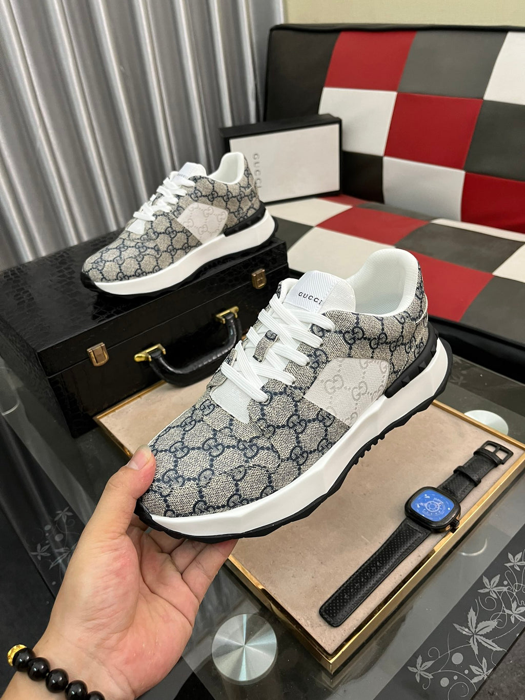 Men's Printed Sneakers XC0723082109