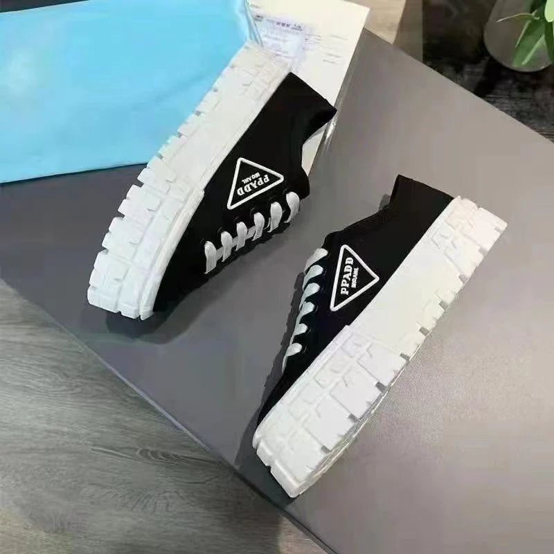 New Elevated Platform Shoes Women's Platform Bottom Casual All-match Color Women's ShoesPD05202412402