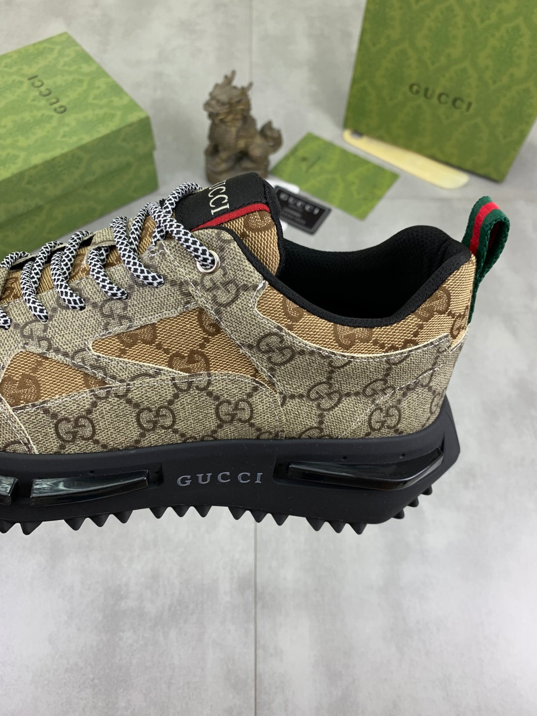 GG men's casual sneakers with print 0725062701