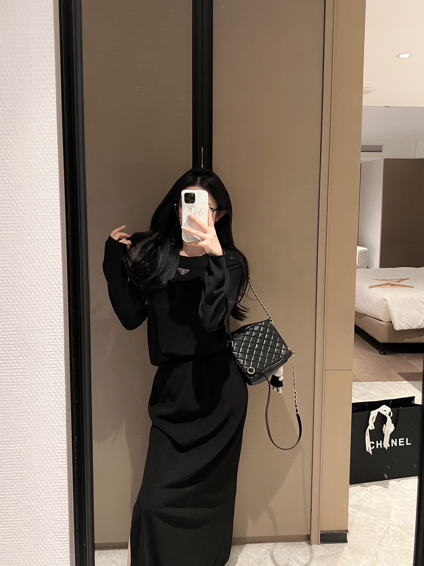 PRD Classic Long Sleeve Maxi Dress Set 0724101106