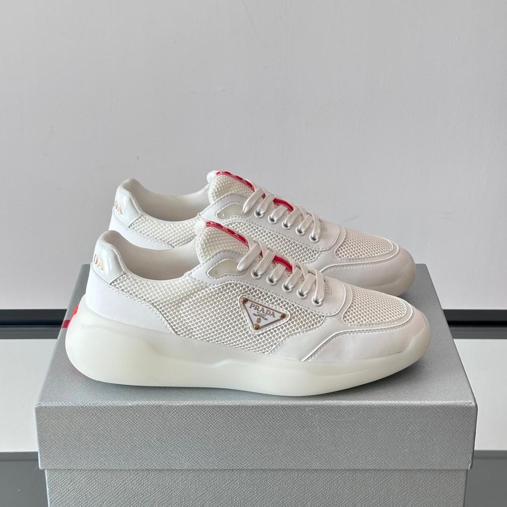 PR Mesh lace-up sneakers 0725061201