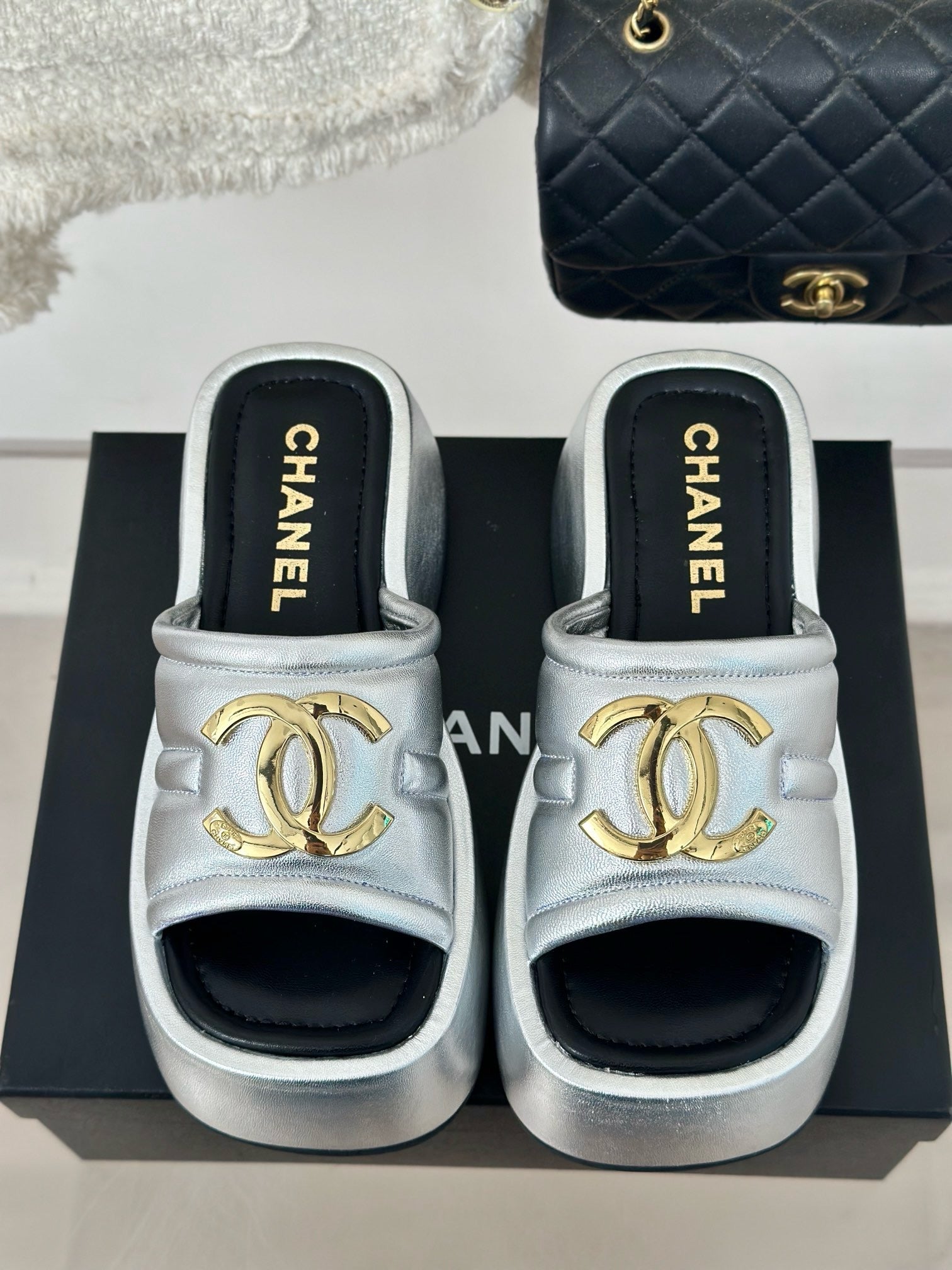 CNL Women Leather Platform Sandal 0724062801