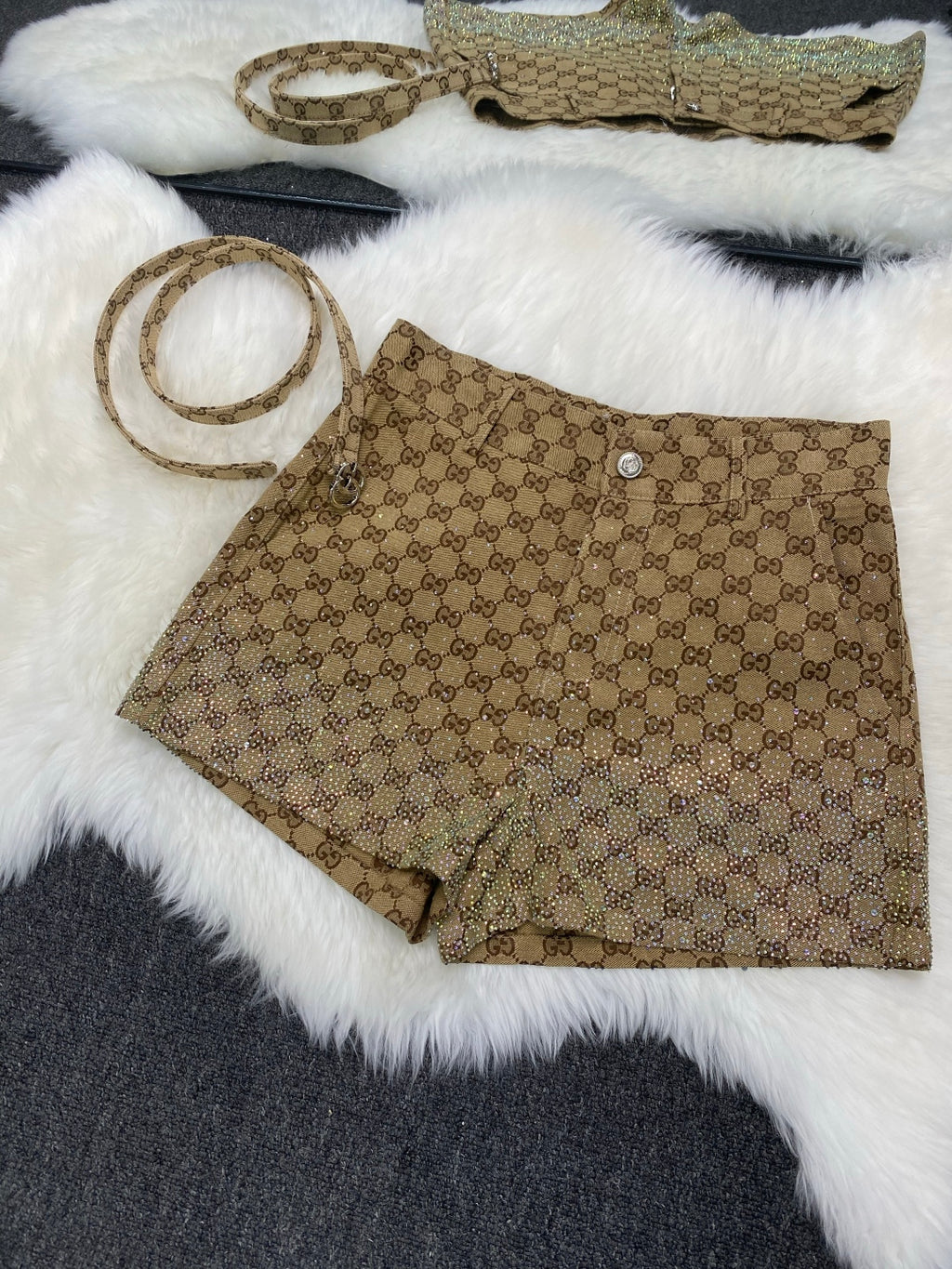 GG Fashion printed shorts 0725061623