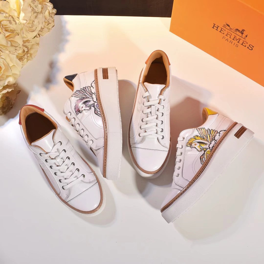 HMS Women's Fashion Pegasus Pattern Casual Shoes 0725031001