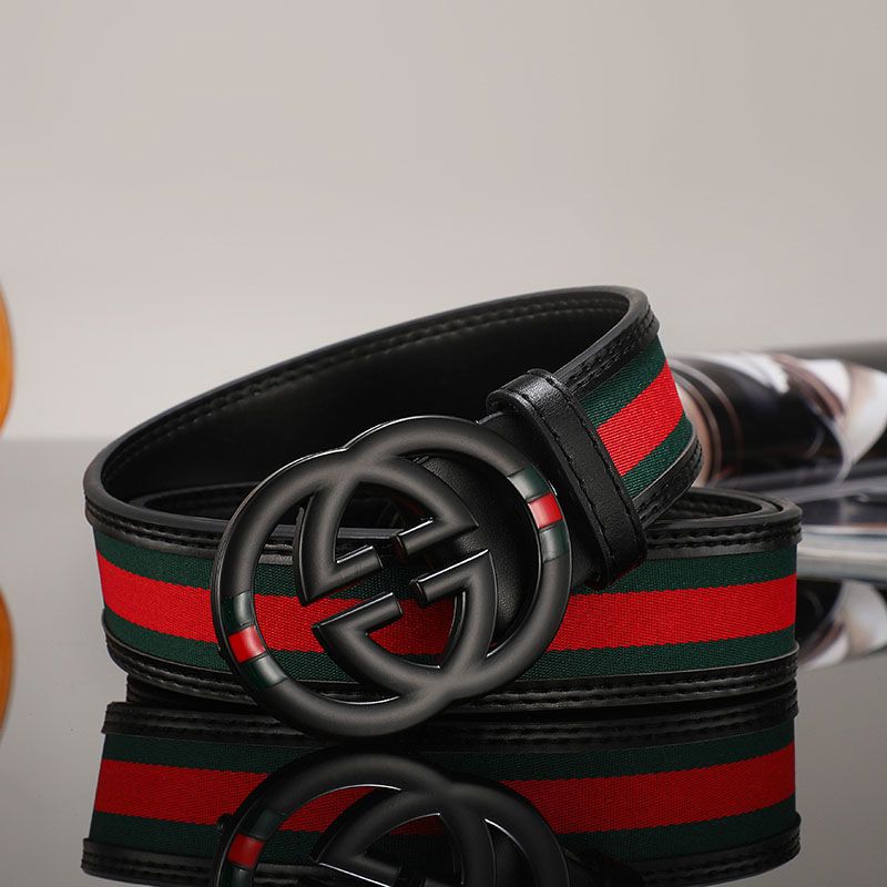 Belt men's smooth buckle casual all-match jeans belt