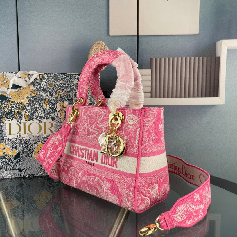 Dio high quality embroidered tiger tote bag 0724033103