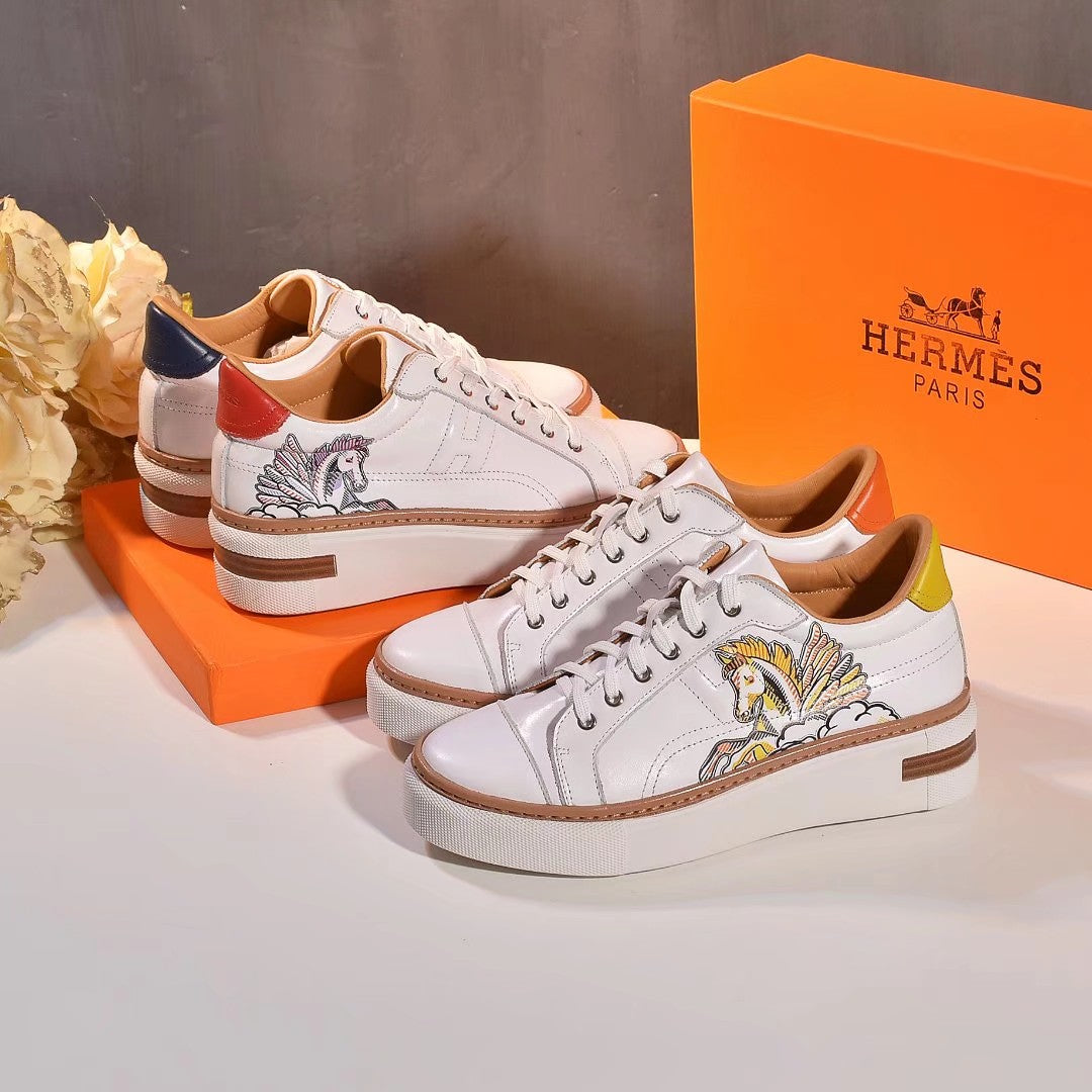 HMS Women's Fashion Pegasus Pattern Casual Shoes 0725031001