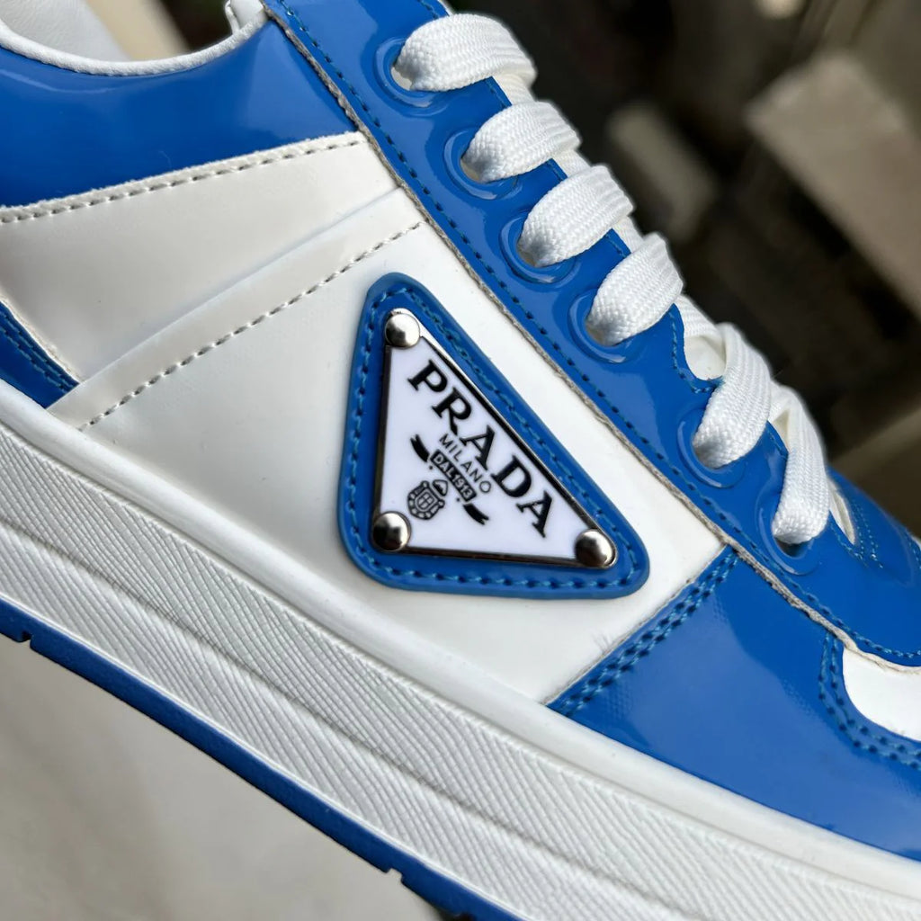 P New Women's Shoes Casual Shoes Triangle Buckle Lace-up Sneakers 1024060508