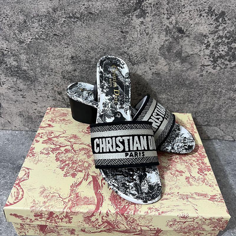 New Fashion D Logo women's slippersPD052024022701