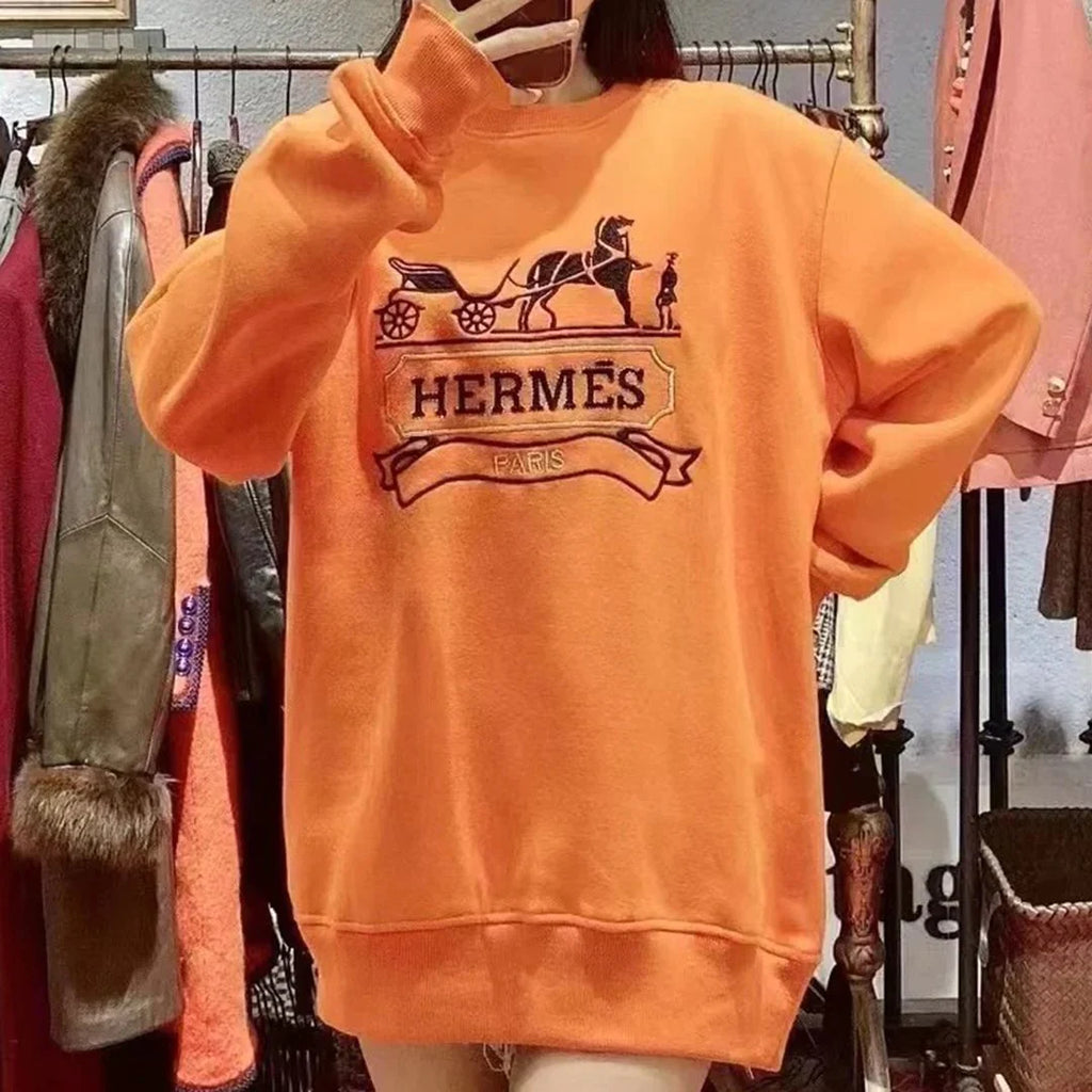 Fashionable and versatile printed sweatshirts for men and women 1024022215