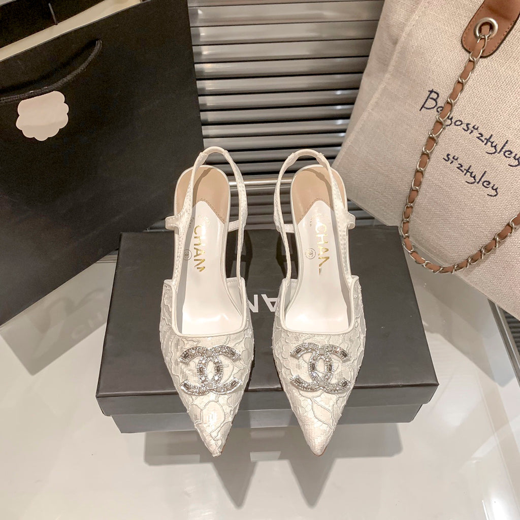 CNL fashion lace high heels XC0723102502