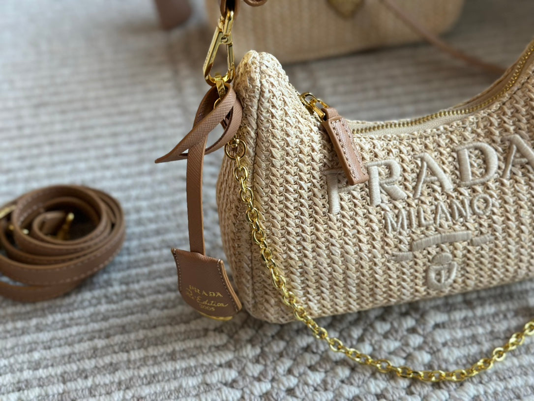 PRD fashionable straw armpit bag 0724032003