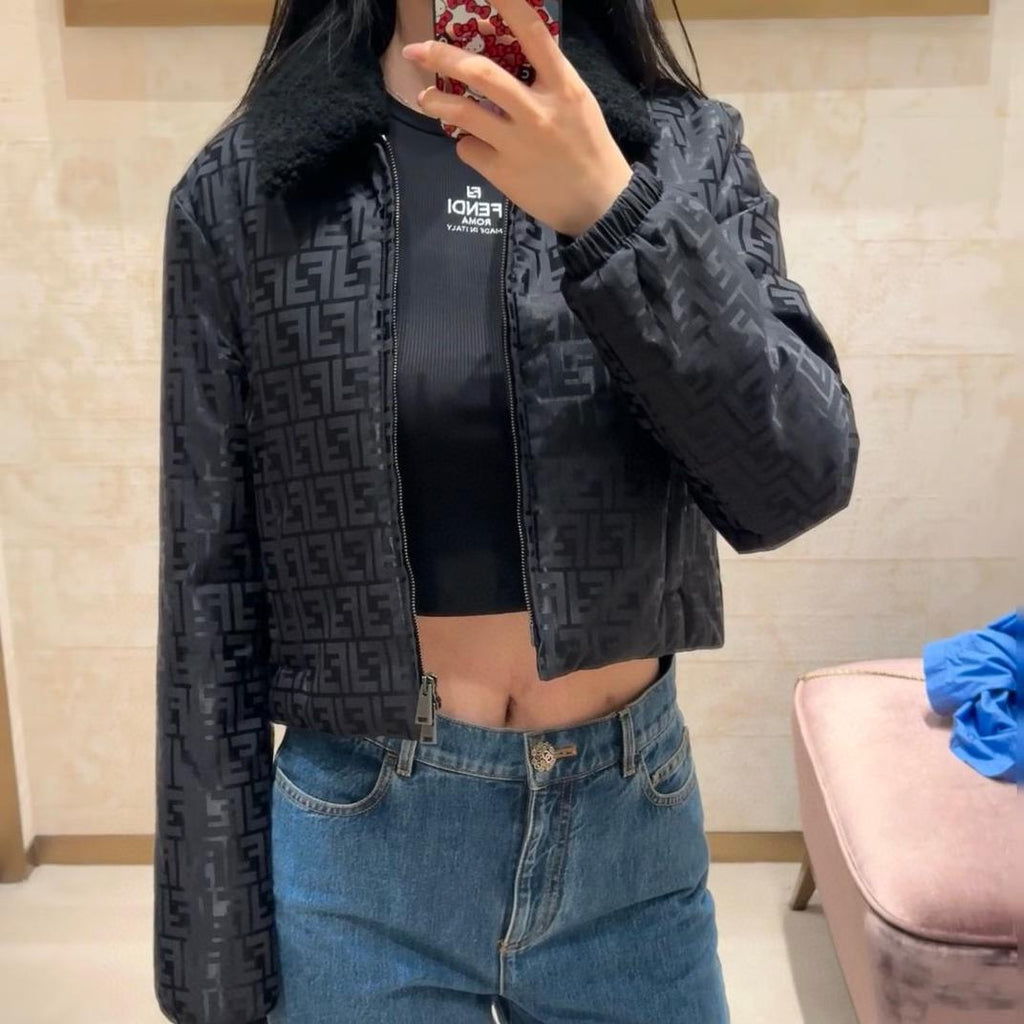 FD Fashion Cotton Stand Collar Jacket 0725030612