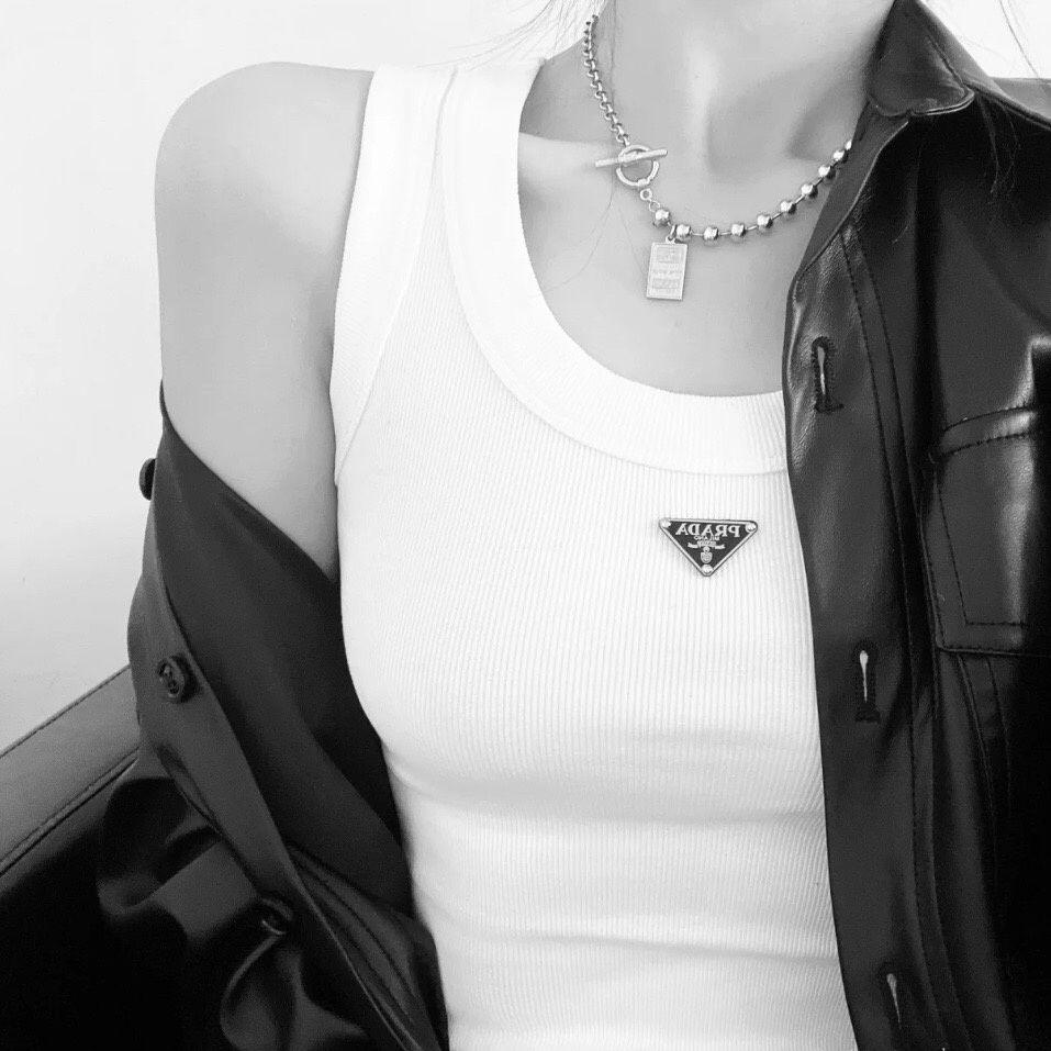 New Knitted Threaded Vest All-match Sling 1024031303