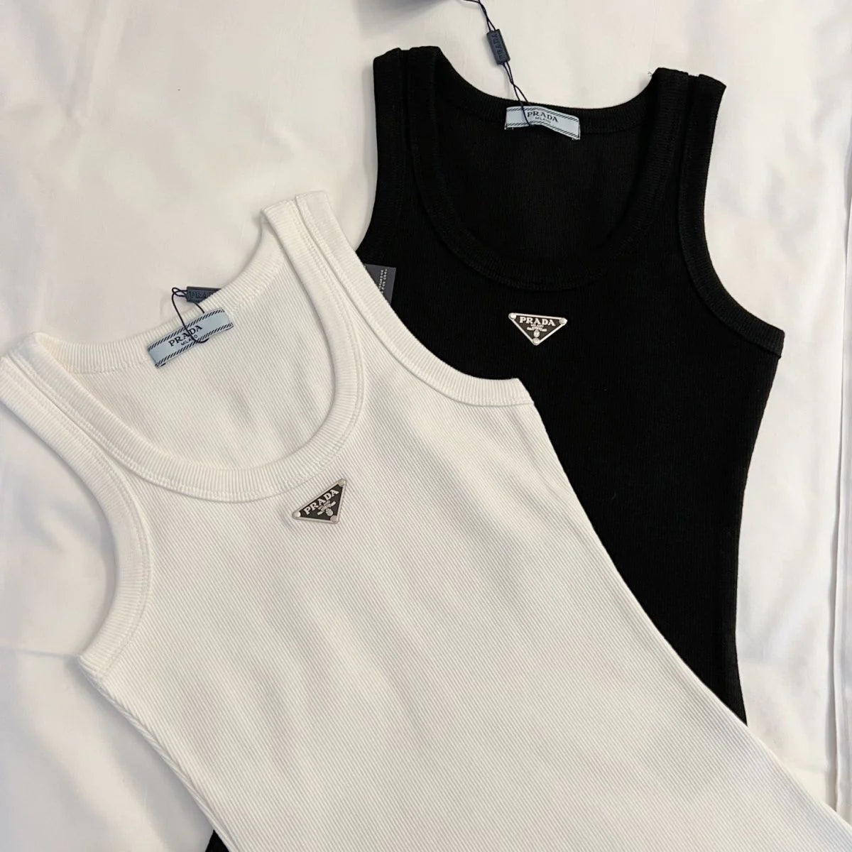 New Knitted Threaded Vest All-match Sling 1024031303