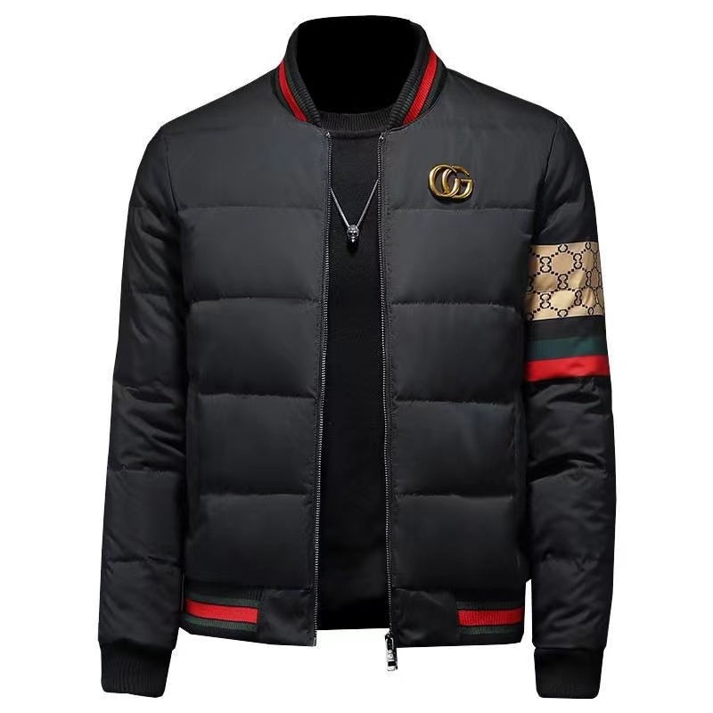 High-end men's printed down jacket Y001