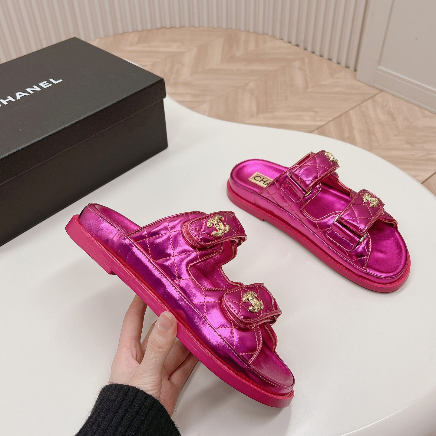 Chane1 top fashion diamond sandals 0724030814