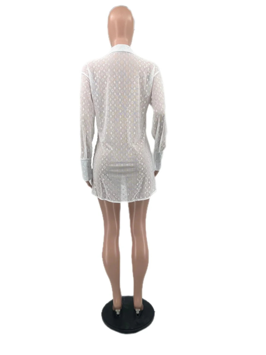 New Sexy Mesh Shirt Top 1024071933