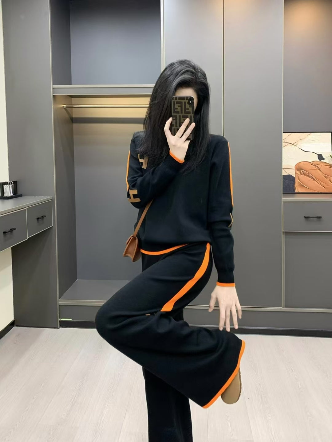 HMS Fashion Women's Knitted Suit 0725022108