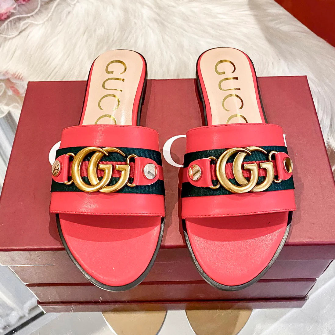 Classic Logo Woven Sandals 1025070209