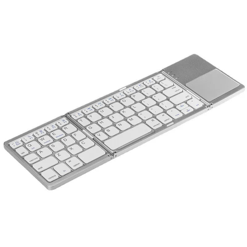 2025 new Blue tooth ultra-thin mini foldable rechargeable phone, tablet, computer keyboard