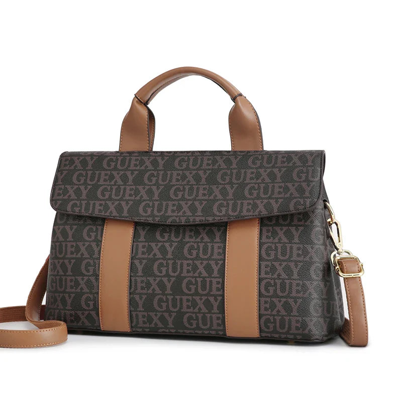 Fashionable women's leather crossbody bag 2025080805