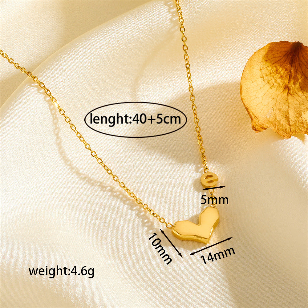 Titanium steel Chinese-style women's necklace 2025081108