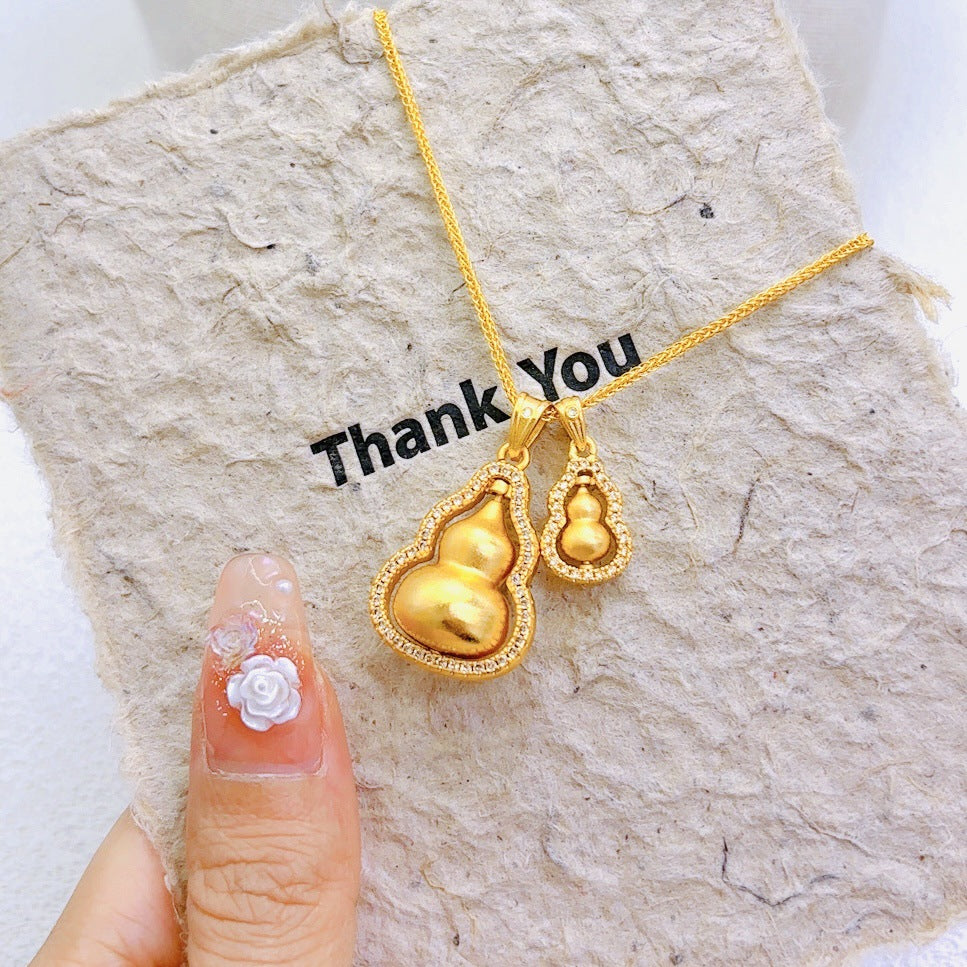 Rotatable double-lift stackable pendant necklace 2025081308