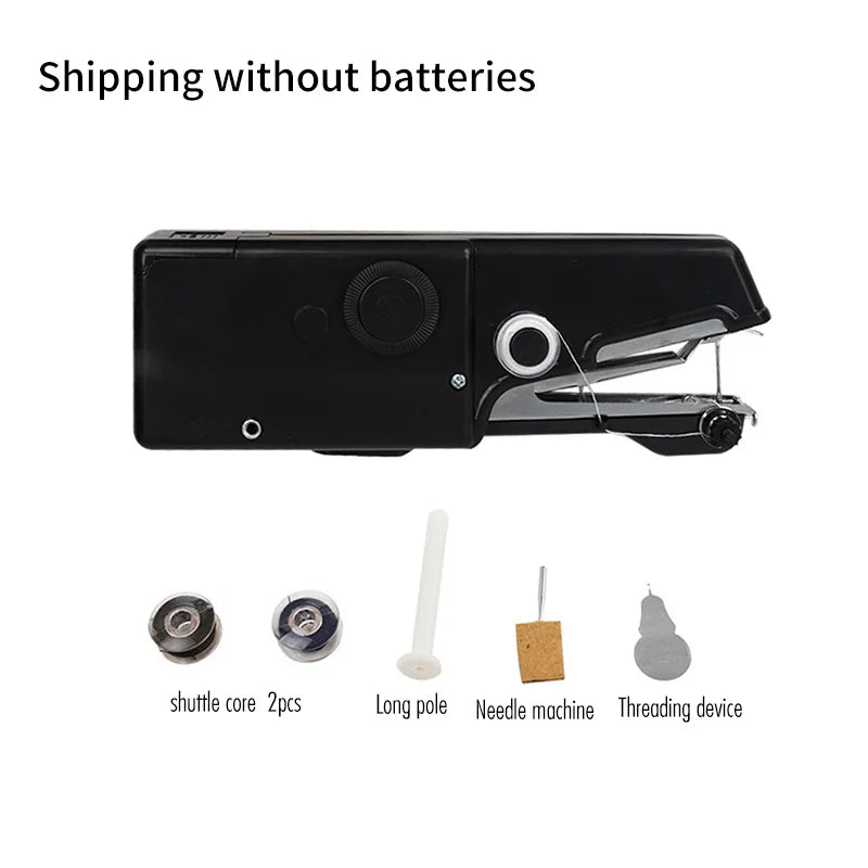 Mini handheld electric small household convenient sewing machine