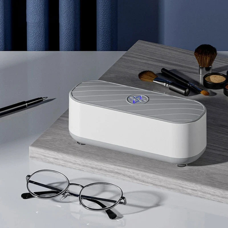 Portable Ultrasonic Jewelry Cleaner Low Noise Ultrasonic Cleaner Machine for Jewelry,Ring,Silver,Retainer,Eyeglass,Watch
