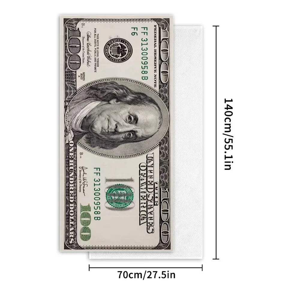 Dollar beach towel accessories bath towel