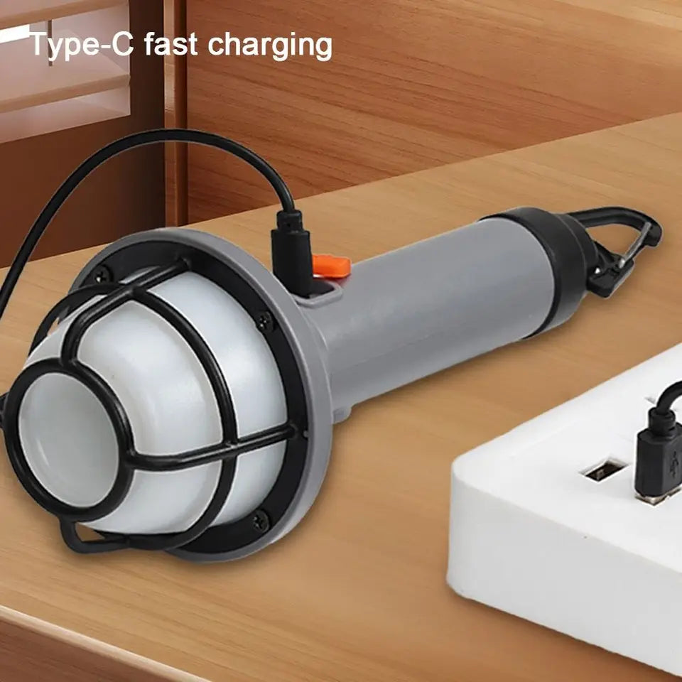 Four types of lighting strips with hooks for quick charging, waterproof, strong light camping lights