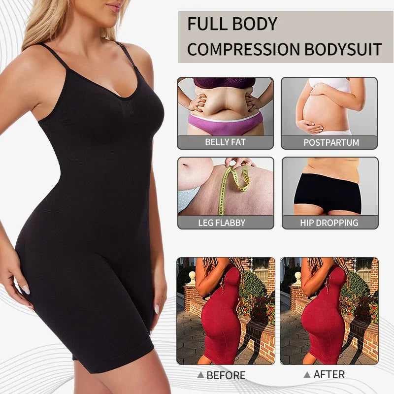 New shapewear women's vest with abdominal control for full body shaping