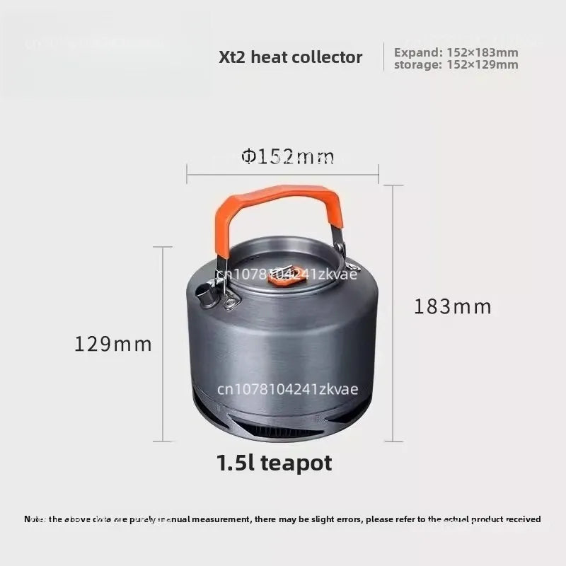XT1 Outdoor camping collection ring heat-resistant stove, kettle, coffee pot, teapot
