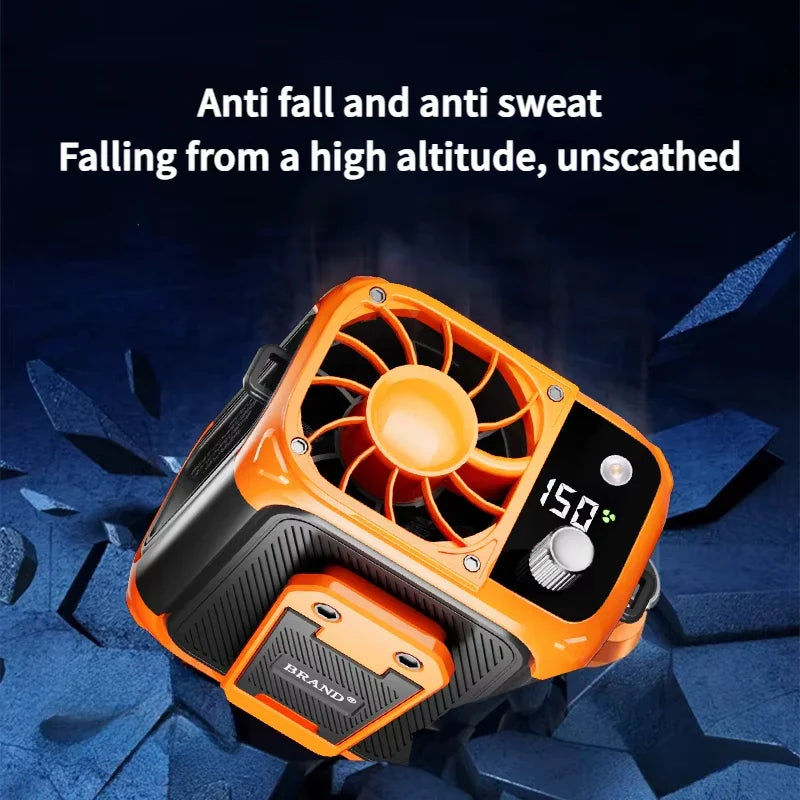 Mini High Speed Waist Fan Outdoor Multifunctional Mobile Fan