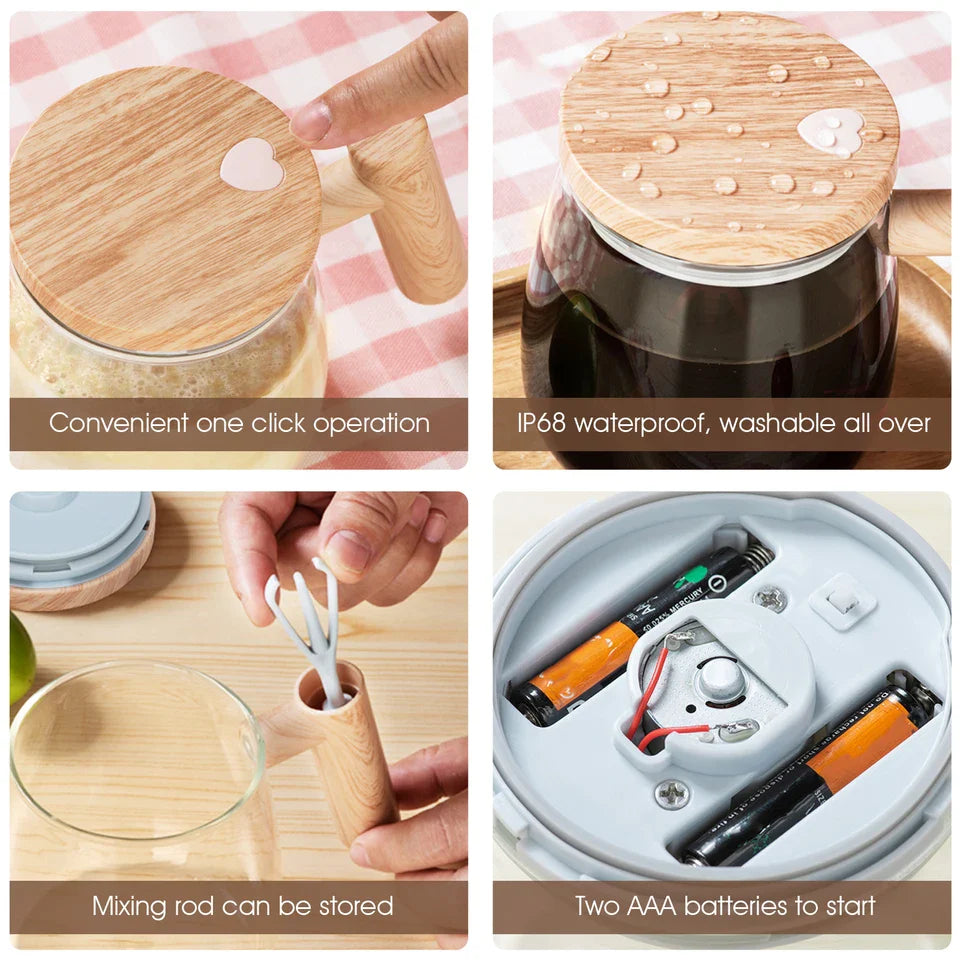 New electric high-speed mixing household coffee cup