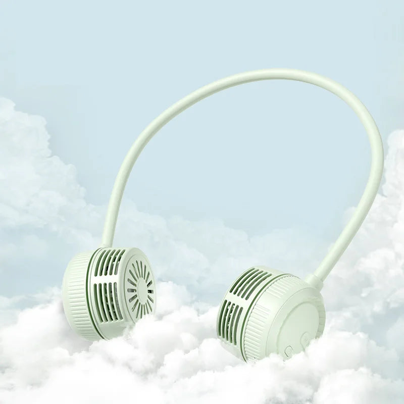 New hot selling summer hanging portable silent USB neck fan