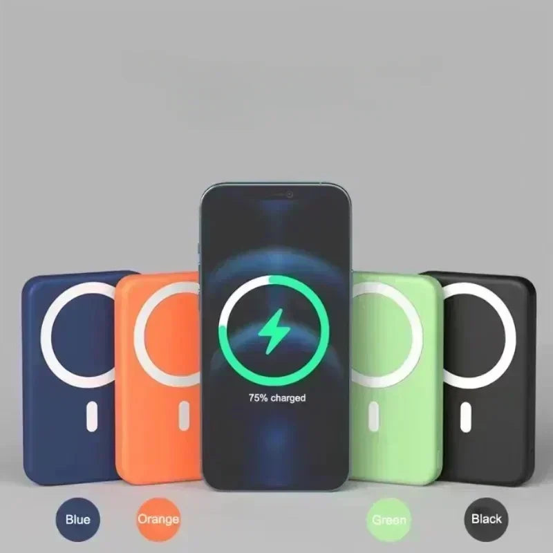 New magnetic wireless mobile power bank suitable for iPhone MagSafe fast charging
