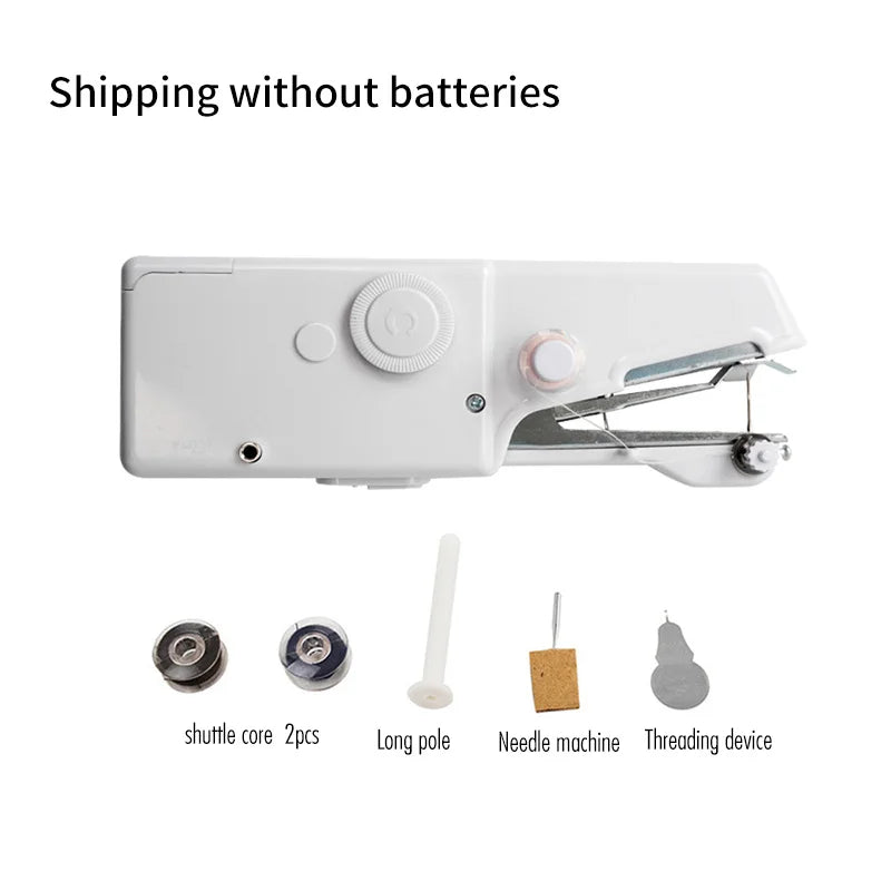 Mini handheld electric small household convenient sewing machine